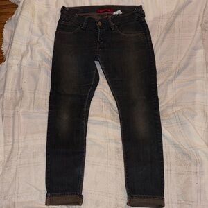 Levi's Dark Gray Denim Jeans